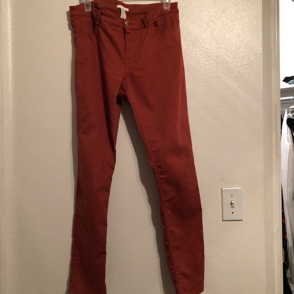 Off burnt pants from H&M